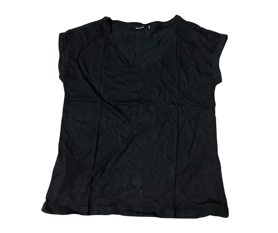 Black Plain T-shirt for Men