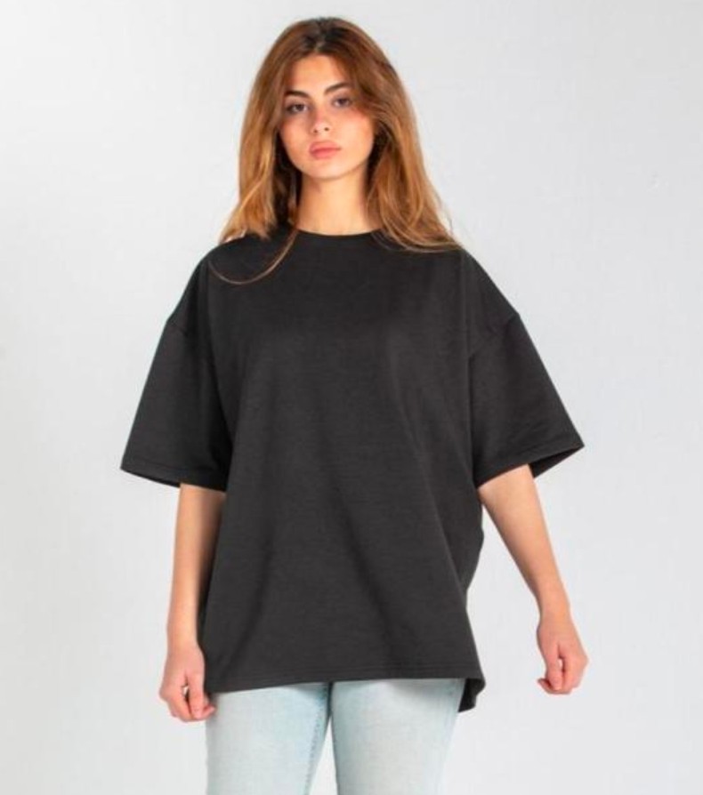 Oversized Women T-shirt Dropped Shoulder
